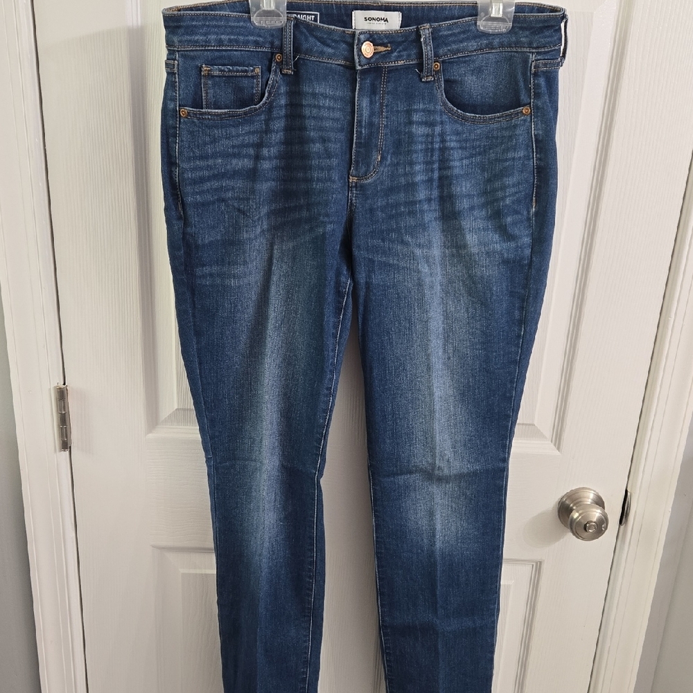Sonoma Women's Classic Blue Skinny Jeans